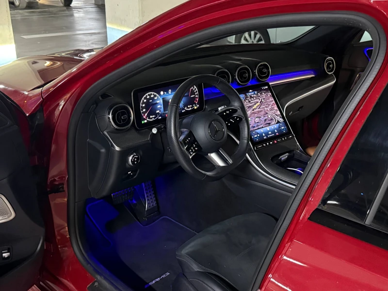 Mercedes-Benz C 220 300e AMG  Plug-in Hybrid, снимка 6 - Автомобили и джипове - 52914209
