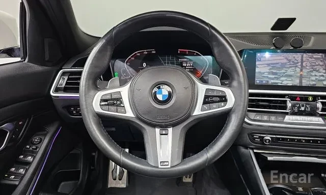 BMW 320 D * M ПАКЕТ * HEAD UP * ПОЛУ КОЖА * БЕЗ ИНЦИДЕНТИ , снимка 6 - Автомобили и джипове - 56154262