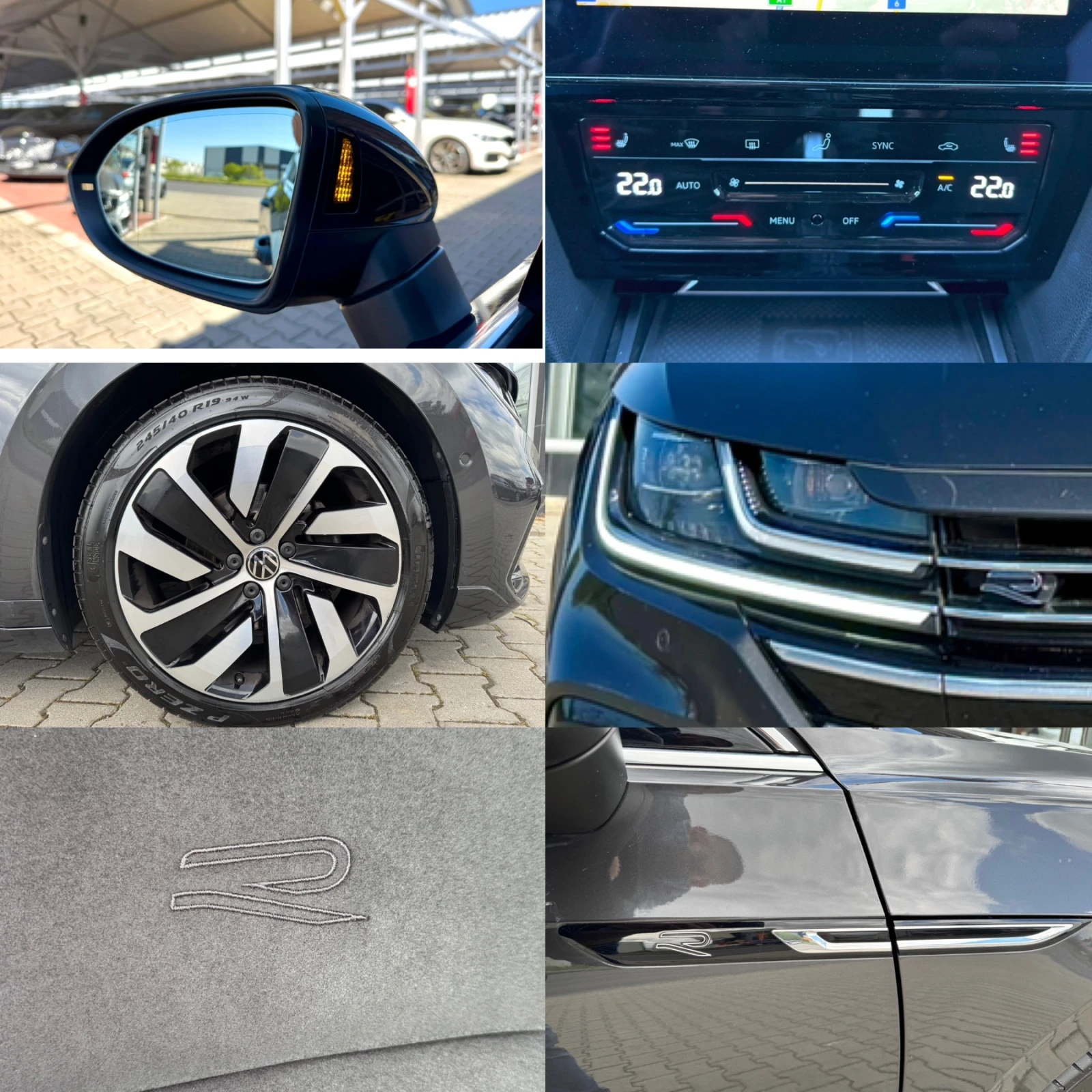 VW Arteon 2.0TDI#R-LINE#DISTR#KEYLESS#360* CAM#ALCANTARA | Mobile.bg � ����������� 16