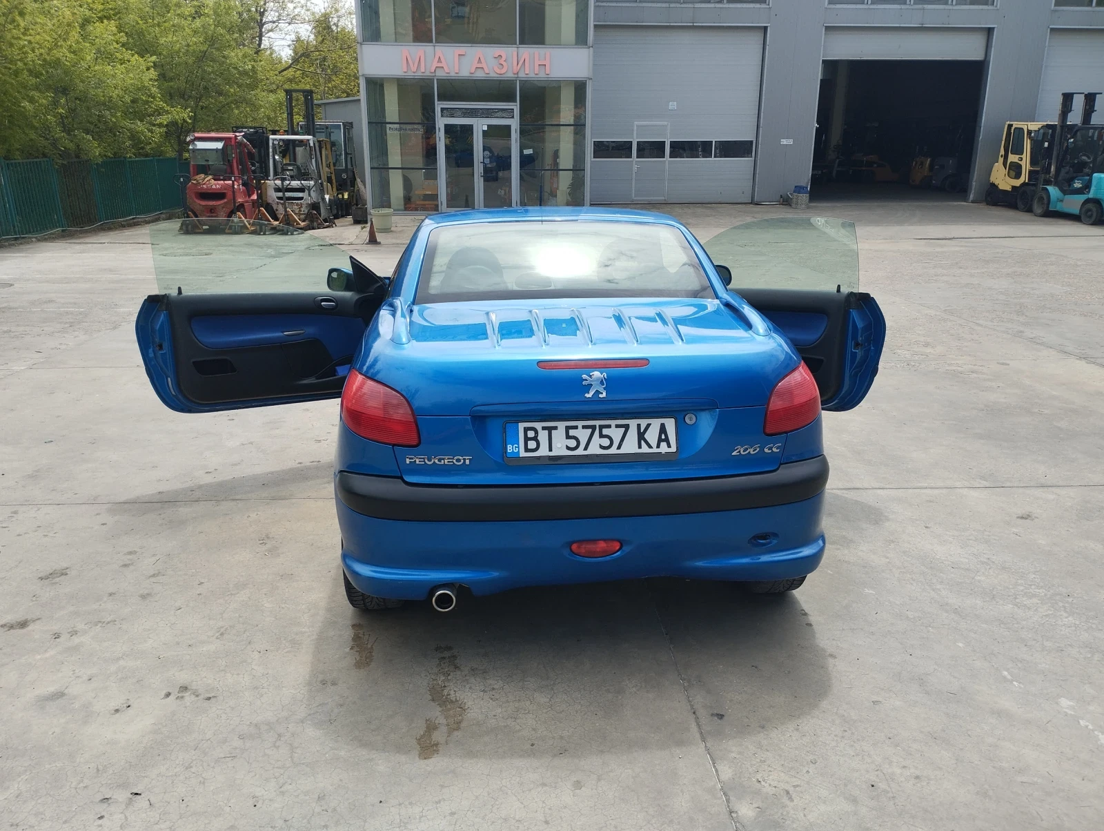 Peugeot 206 CC, снимка 12 - Автомобили и джипове - 54486163