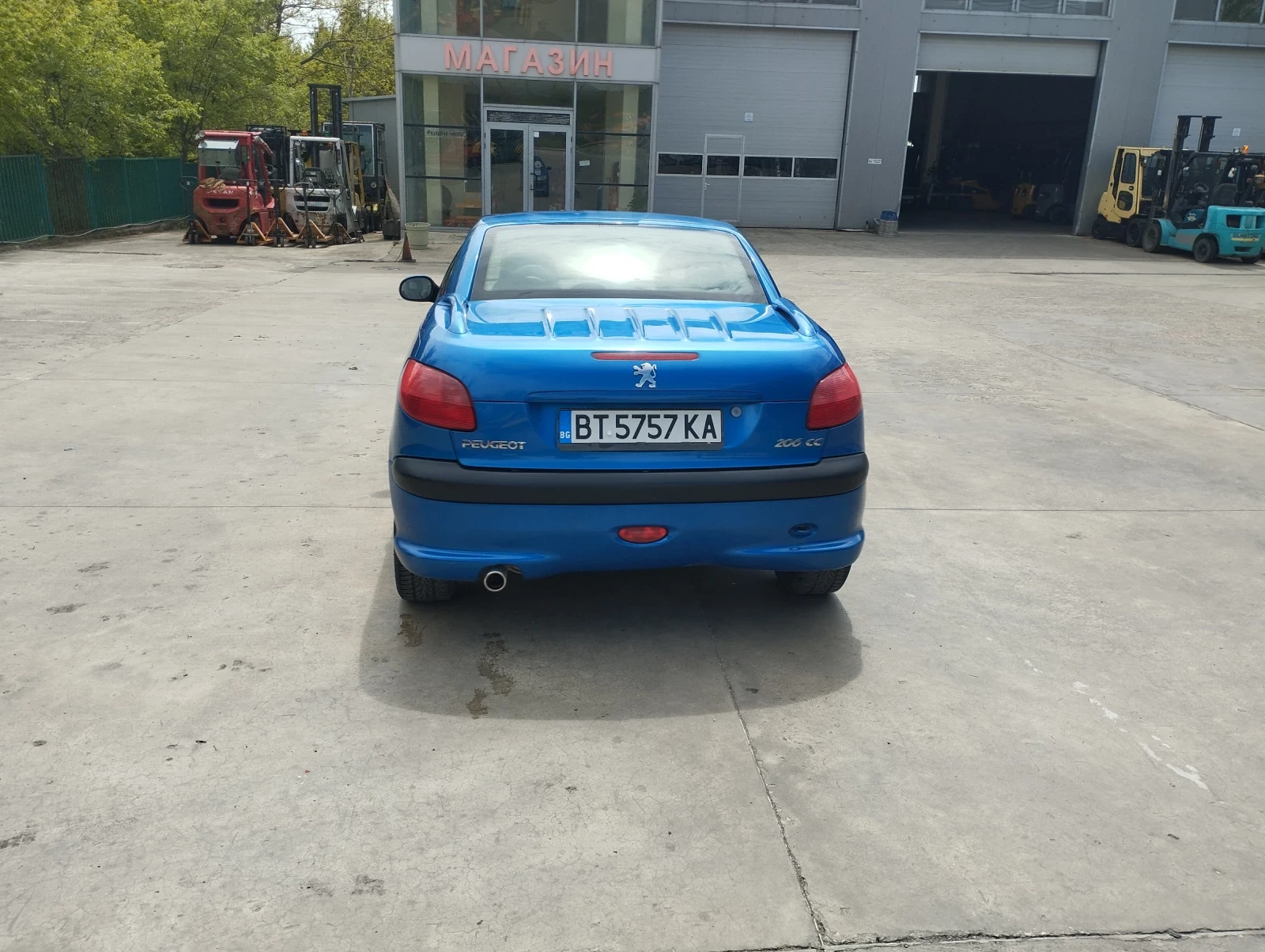 Peugeot 206 CC, снимка 6 - Автомобили и джипове - 54486163