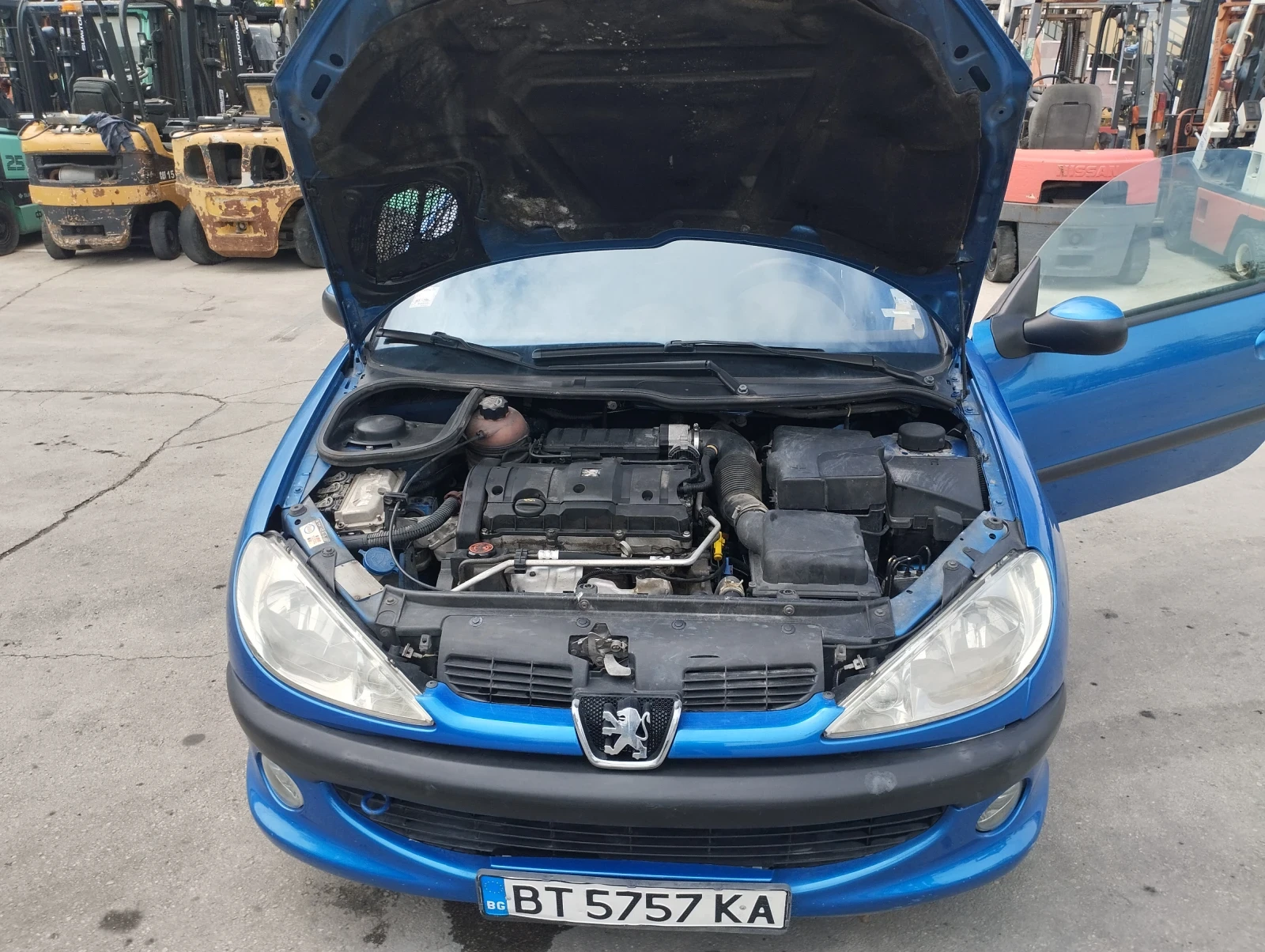 Peugeot 206 CC, снимка 16 - Автомобили и джипове - 54486163