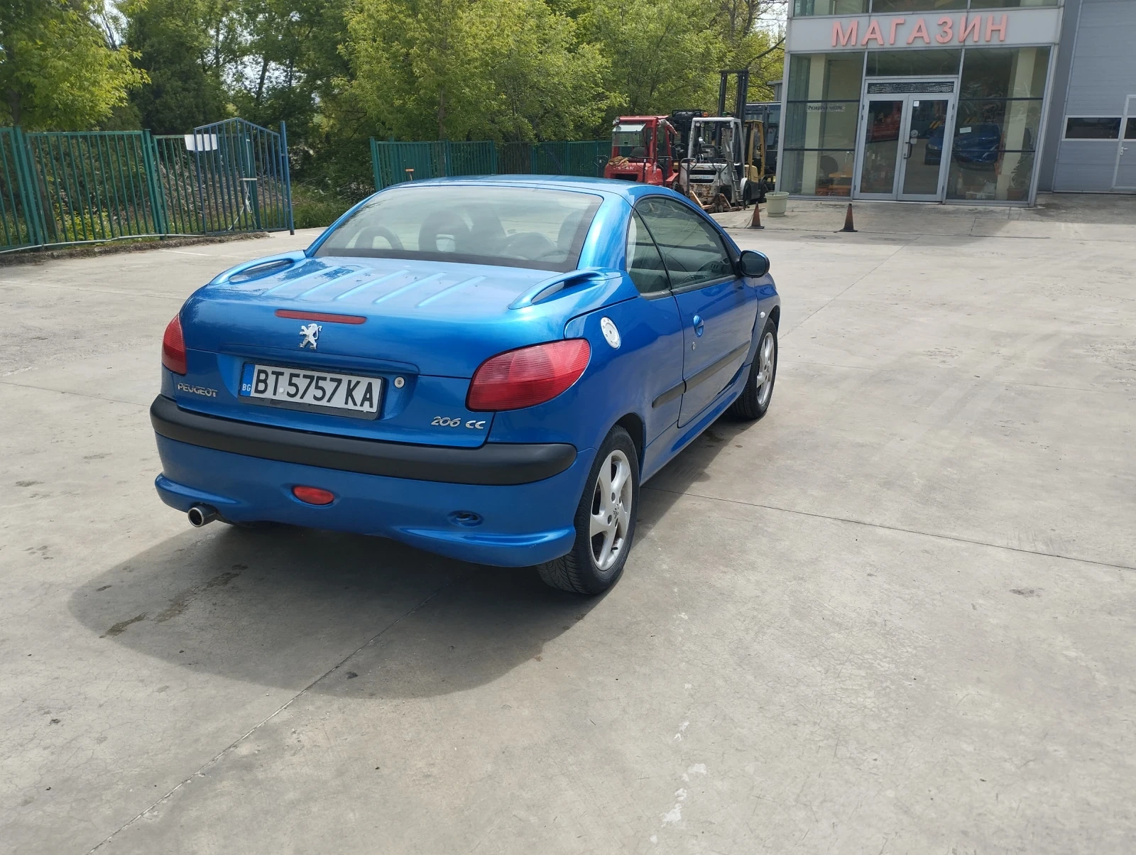 Peugeot 206 CC, снимка 5 - Автомобили и джипове - 54486163