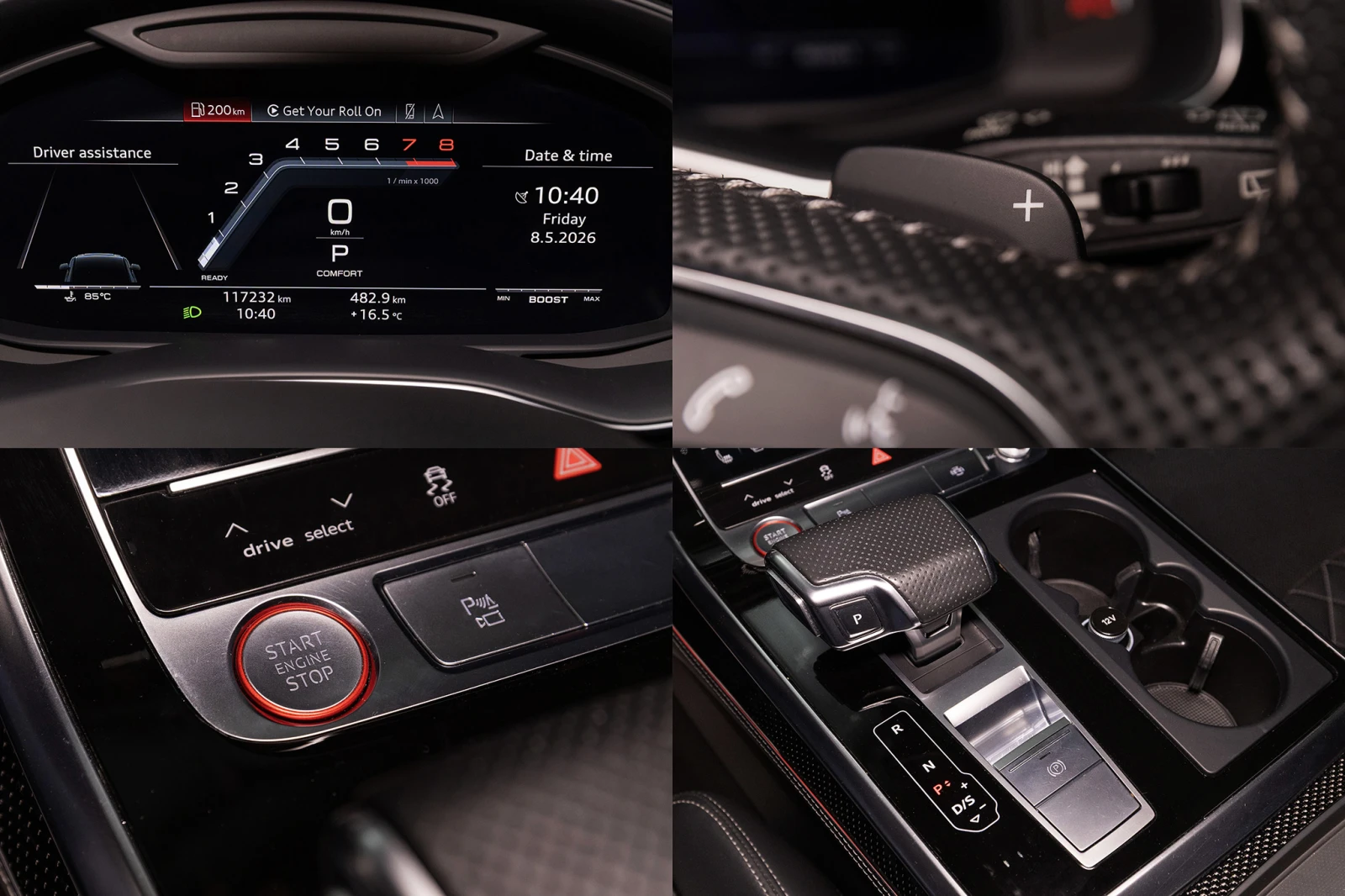 Audi SQ7 4.0TFSI V8* Matrix* BOSE* Завиване на четирите кол, снимка 15 - Автомобили и джипове - 54559681