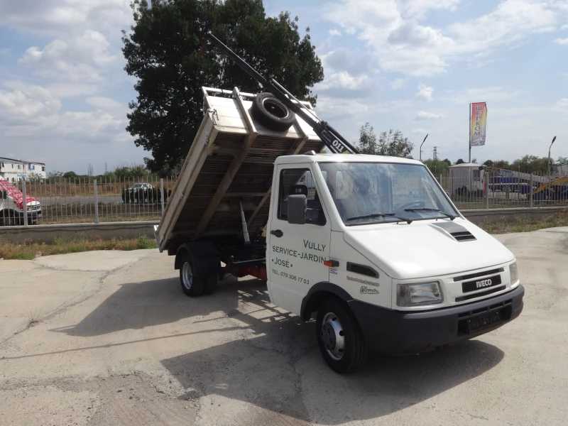 Iveco 3510 самосвал+ кран, снимка 7 - Бусове и автобуси - 47052530