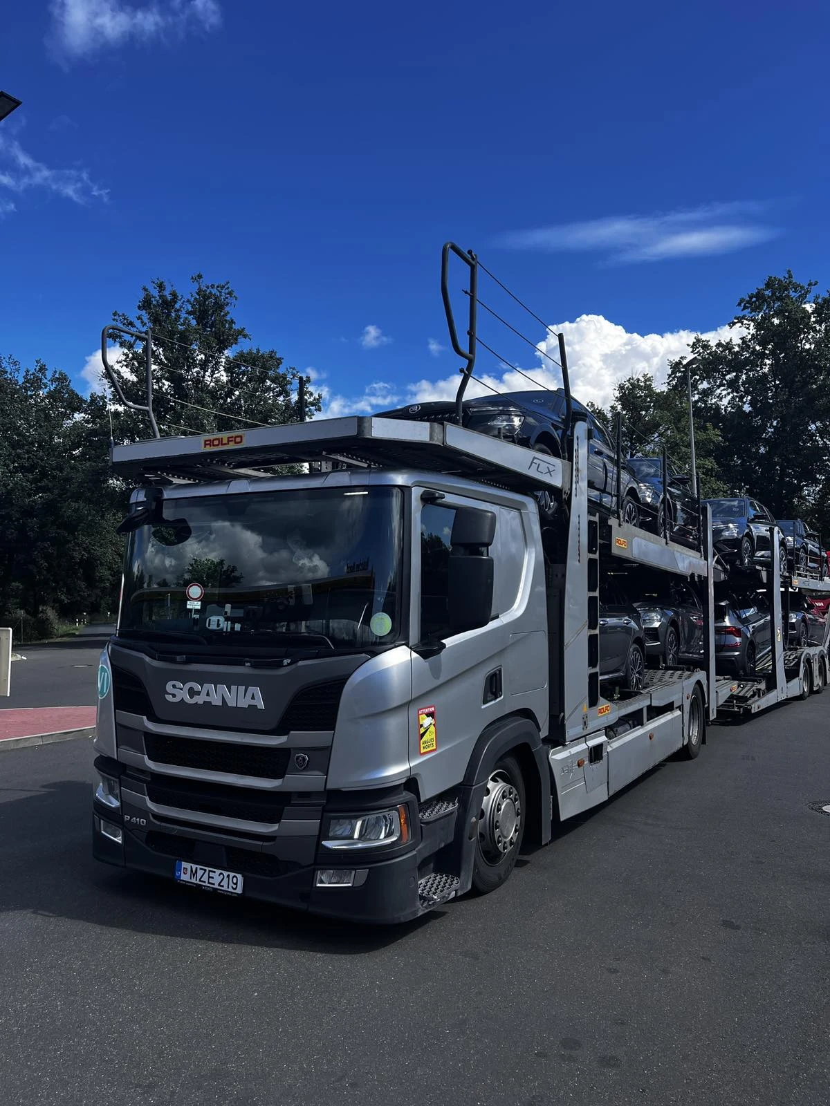 Scania P P410 + ROLFO