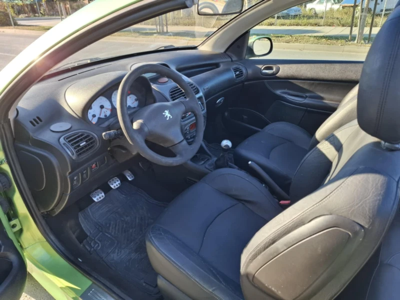 Peugeot 206 cc 2.0i, снимка 9 - Автомобили и джипове - 48285517