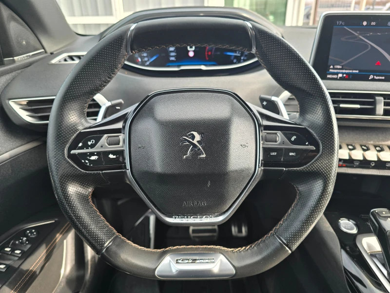 Peugeot 3008 1.6HDI * GT LINE * KEY GO* ПОДГРЕВ СЕДАЛКИ , снимка 17 - Автомобили и джипове - 53025486