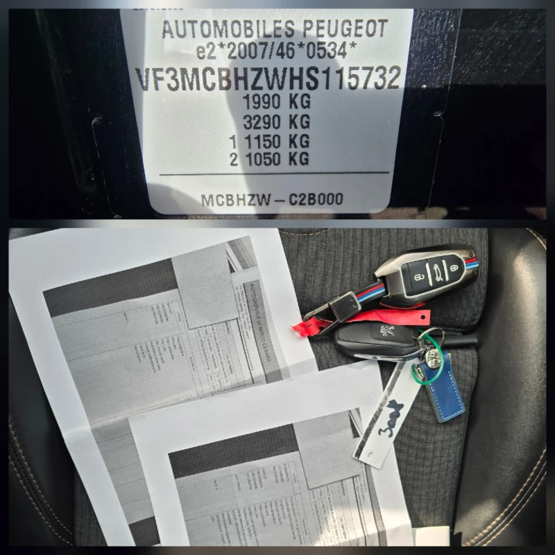 Peugeot 3008 1.6HDI * GT LINE * KEY GO* ПОДГРЕВ СЕДАЛКИ , снимка 14 - Автомобили и джипове - 53025486