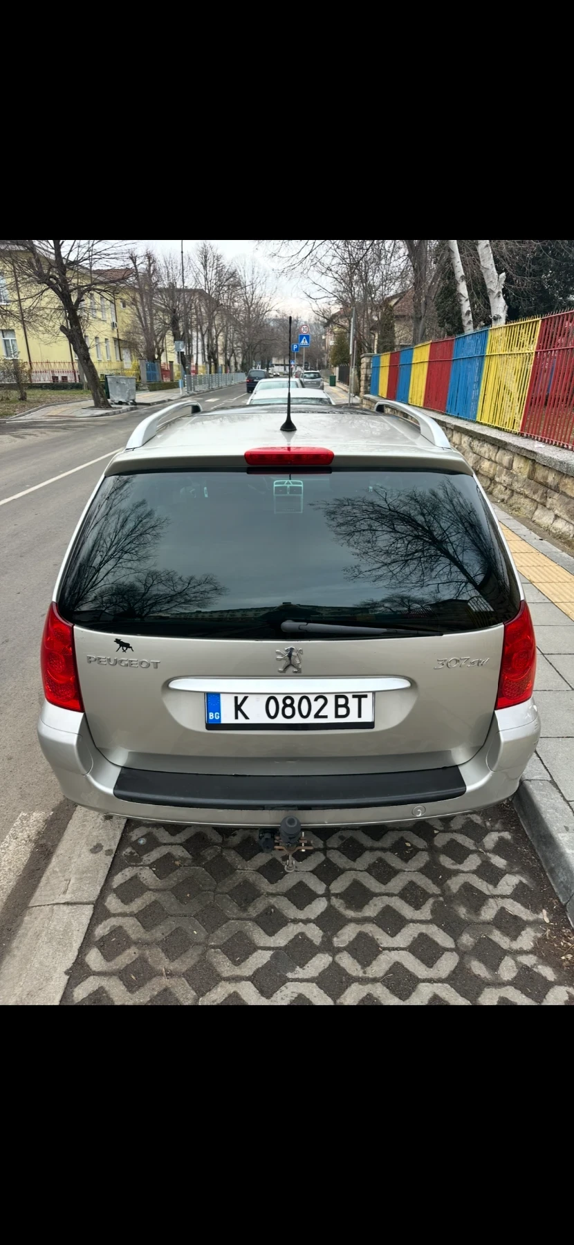 Peugeot 307 Панаромен люк, 7 Места, 1.6 Дизел, Фасе, снимка 9 - Автомобили и джипове - 54005045