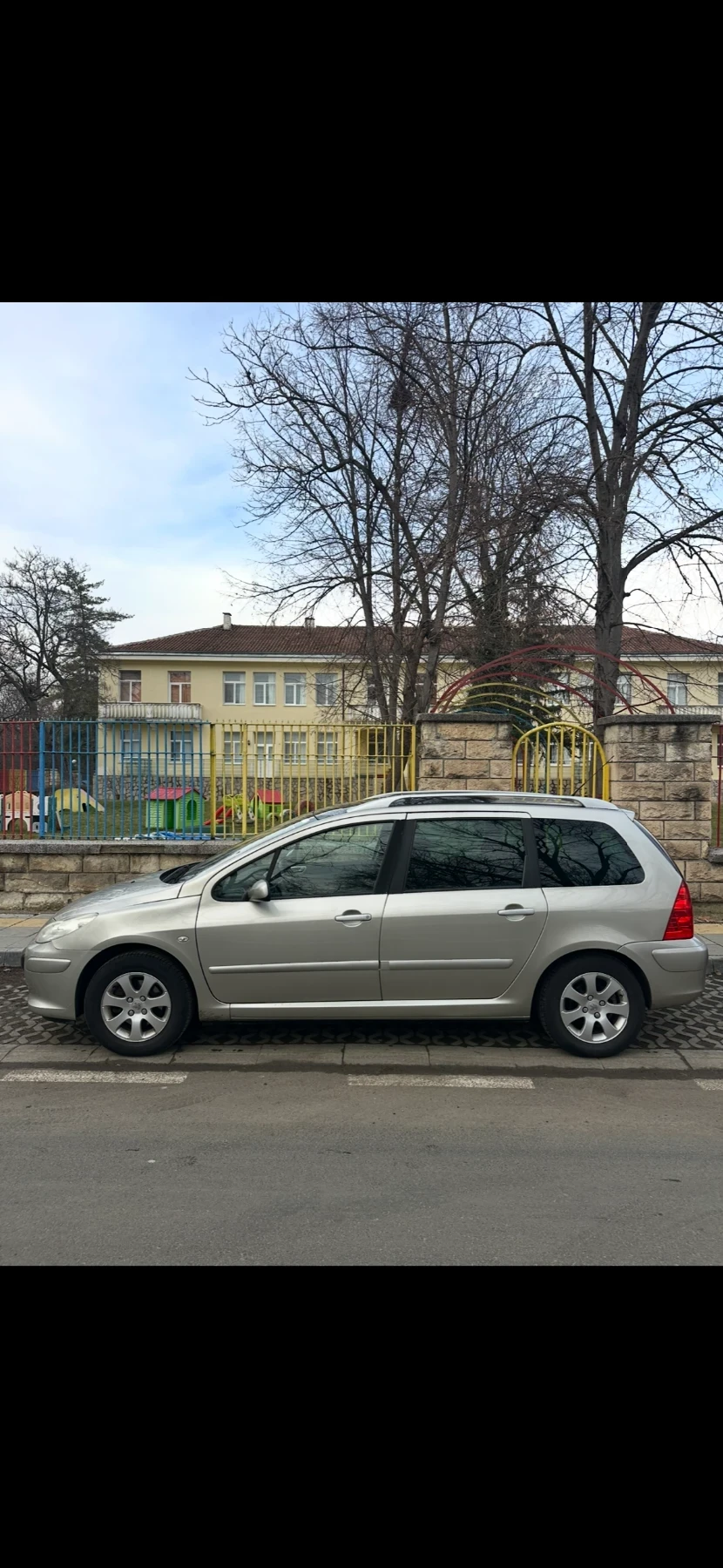 Peugeot 307 Панаромен люк, 7 Места, 1.6 Дизел, Фасе, снимка 4 - Автомобили и джипове - 54005045