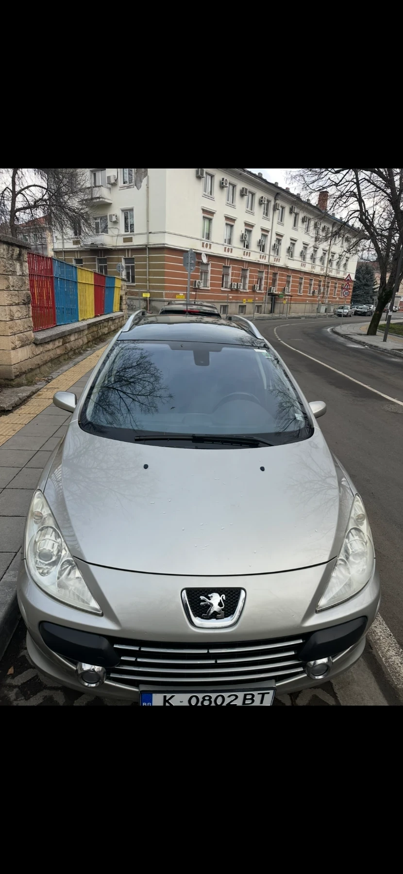 Peugeot 307 Панаромен люк, 7 Места, 1.6 Дизел, Фасе, снимка 2 - Автомобили и джипове - 54005045