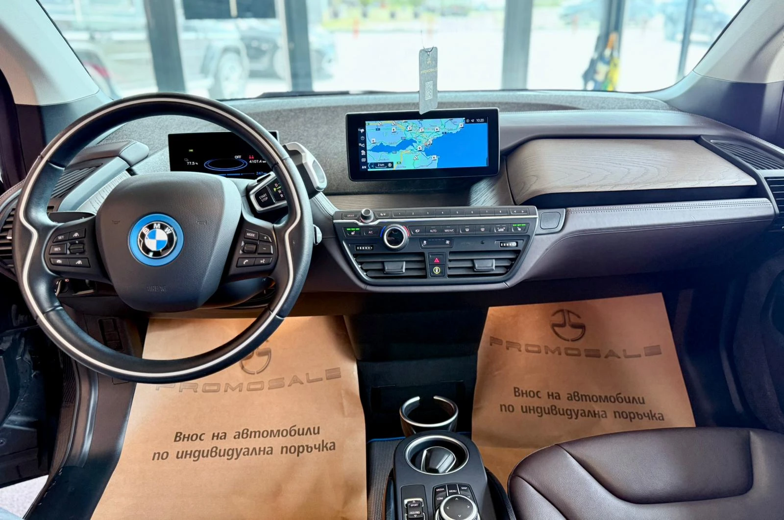 BMW i3 S* LED* PPF* Подгрев* Лизинг, снимка 9 - Автомобили и джипове - 54525530
