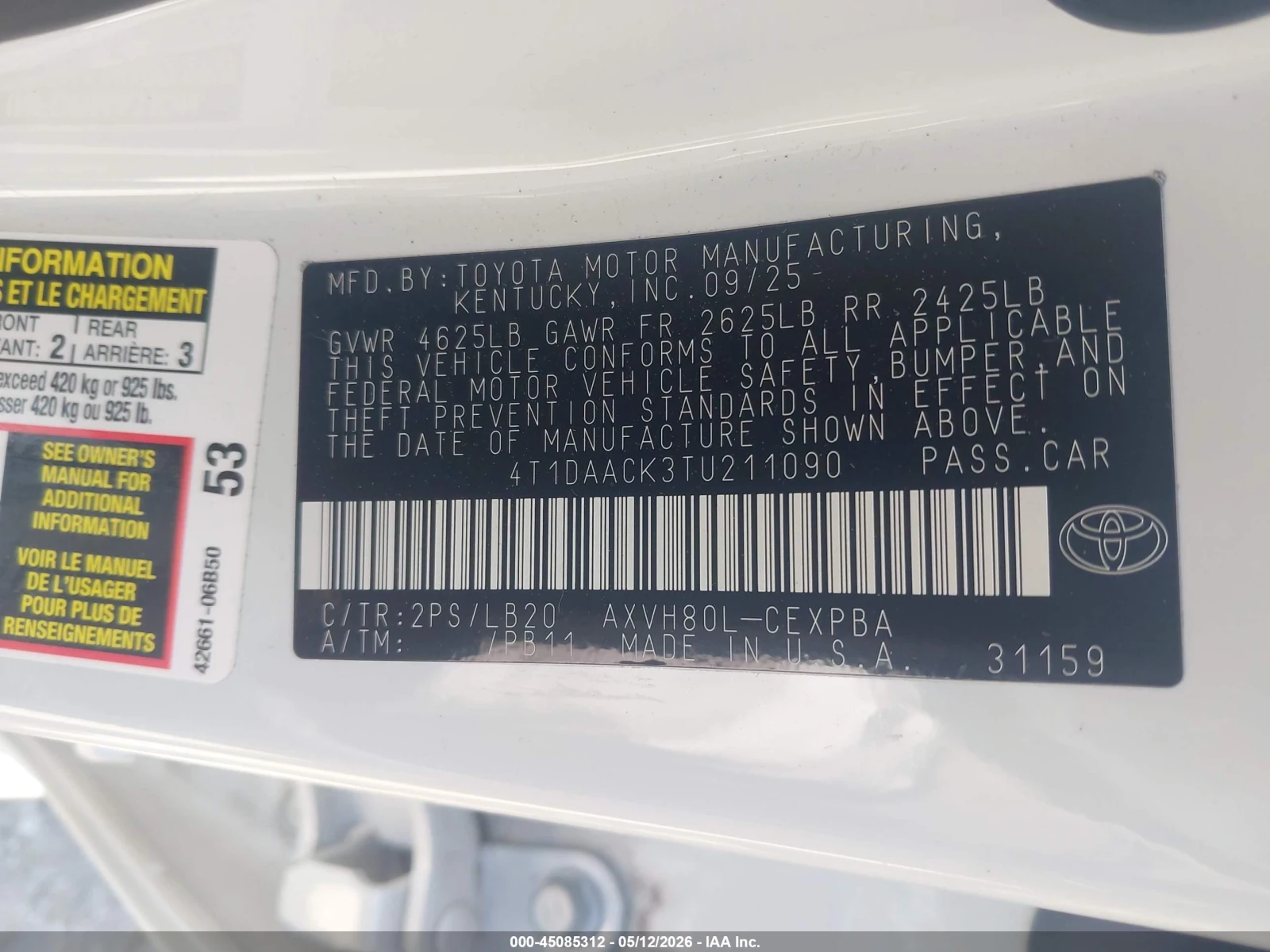 Toyota Camry 2026 TOYOTA CAMRY XSE, снимка 9 - Автомобили и джипове - 54788686