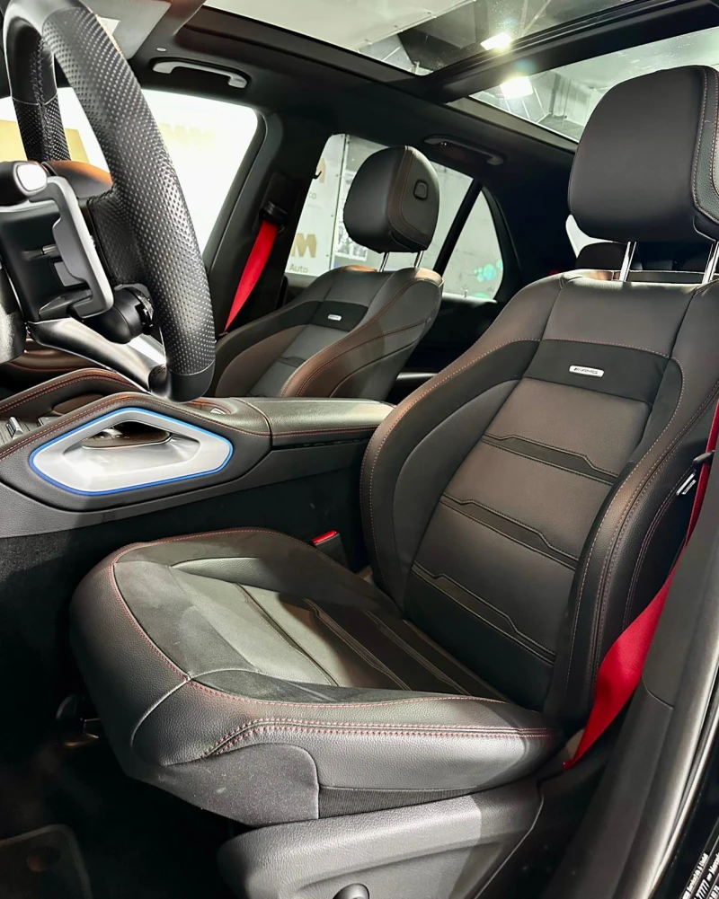 Mercedes-Benz GLE 53 4MATIC + SUV Face* Pano* Burm* Night* 360* Keyless, снимка 7 - Автомобили и джипове - 52752379