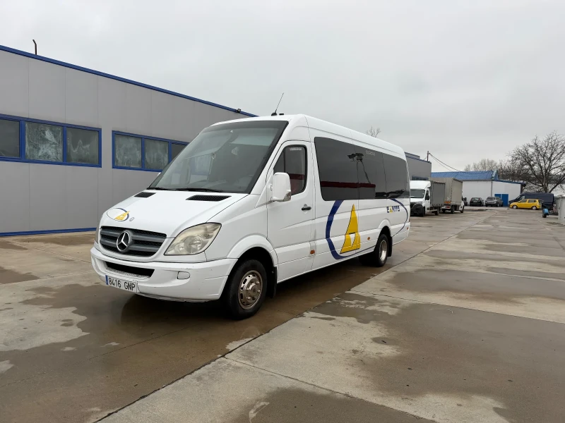 Mercedes-Benz Sprinter 518 Нов внос, телма, клима!!!, снимка 3 - Бусове и автобуси - 52672329
