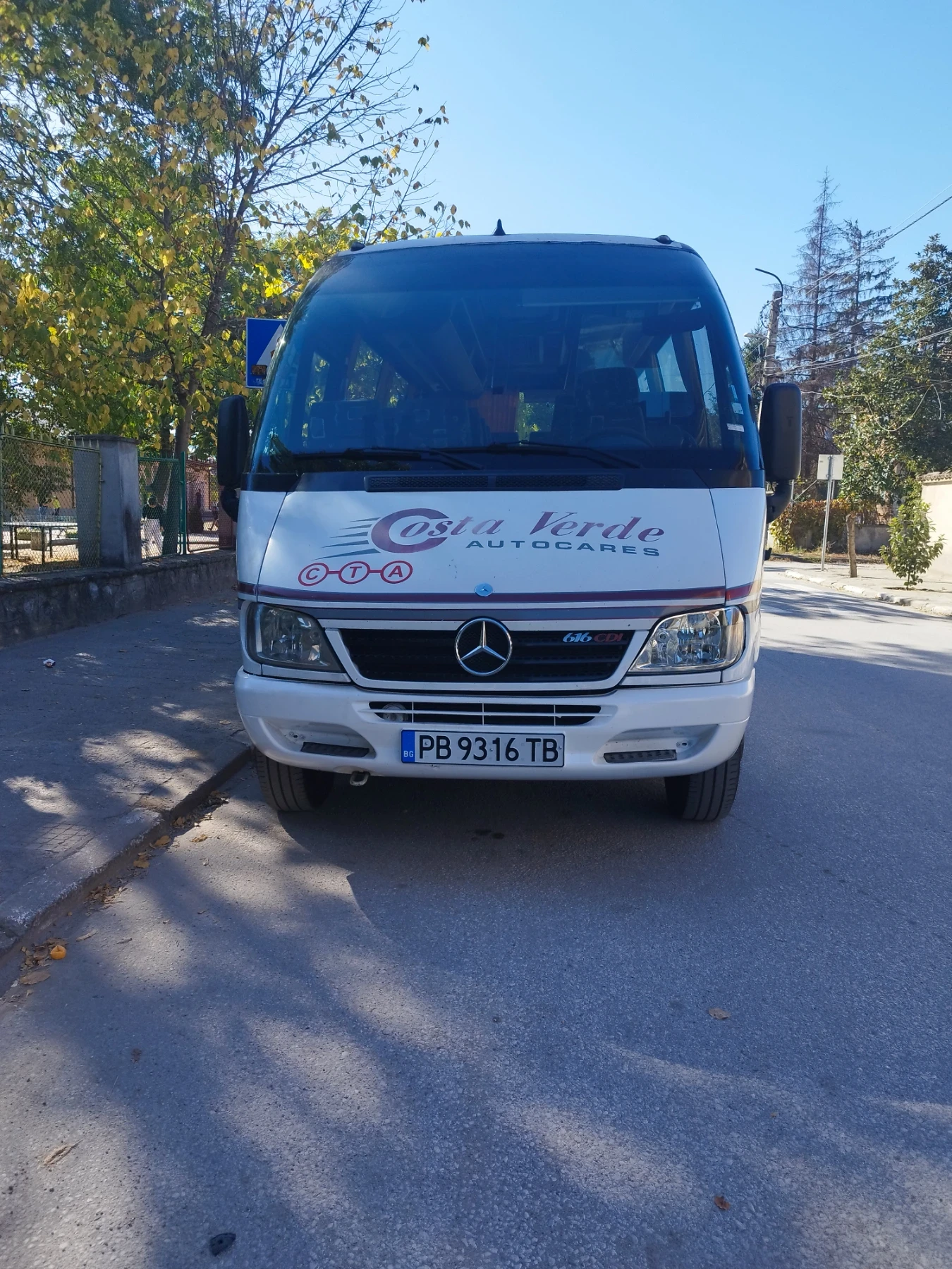 Mercedes-Benz Sprinter 616 Перфектен.25местен., снимка 1