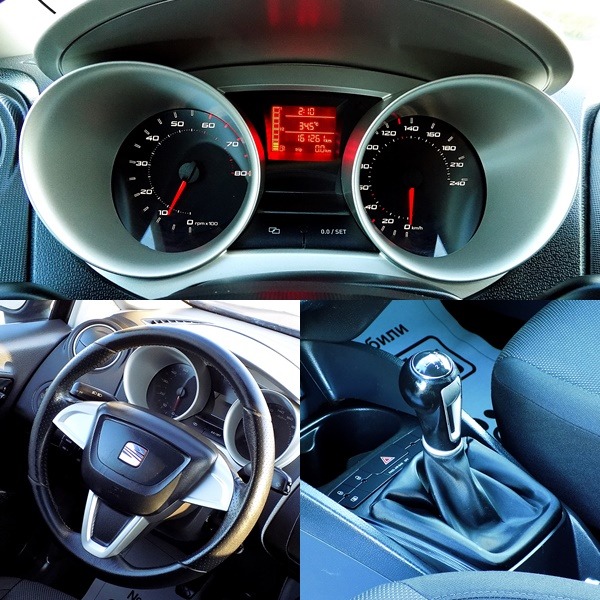 Seat Ibiza 1.4i/86к./4 цилиндъра/SPORT, снимка 13 - Автомобили и джипове - 46419231