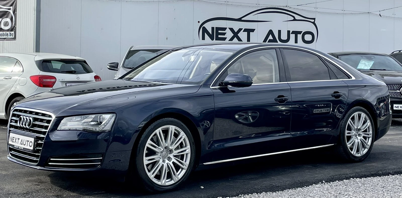 Audi A8 4.2TDI V8 351HP LANE ASSIST , снимка 1
