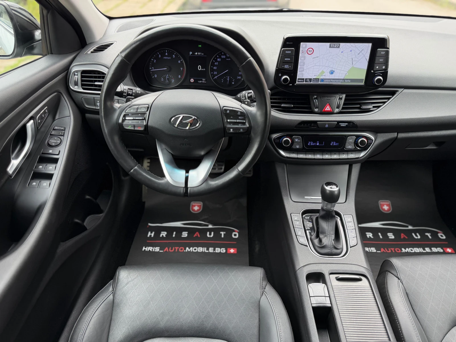 Hyundai I30 1.4 T-GDI VERTEX Внос Швейцария, снимка 9 - Автомобили и джипове - 54455516