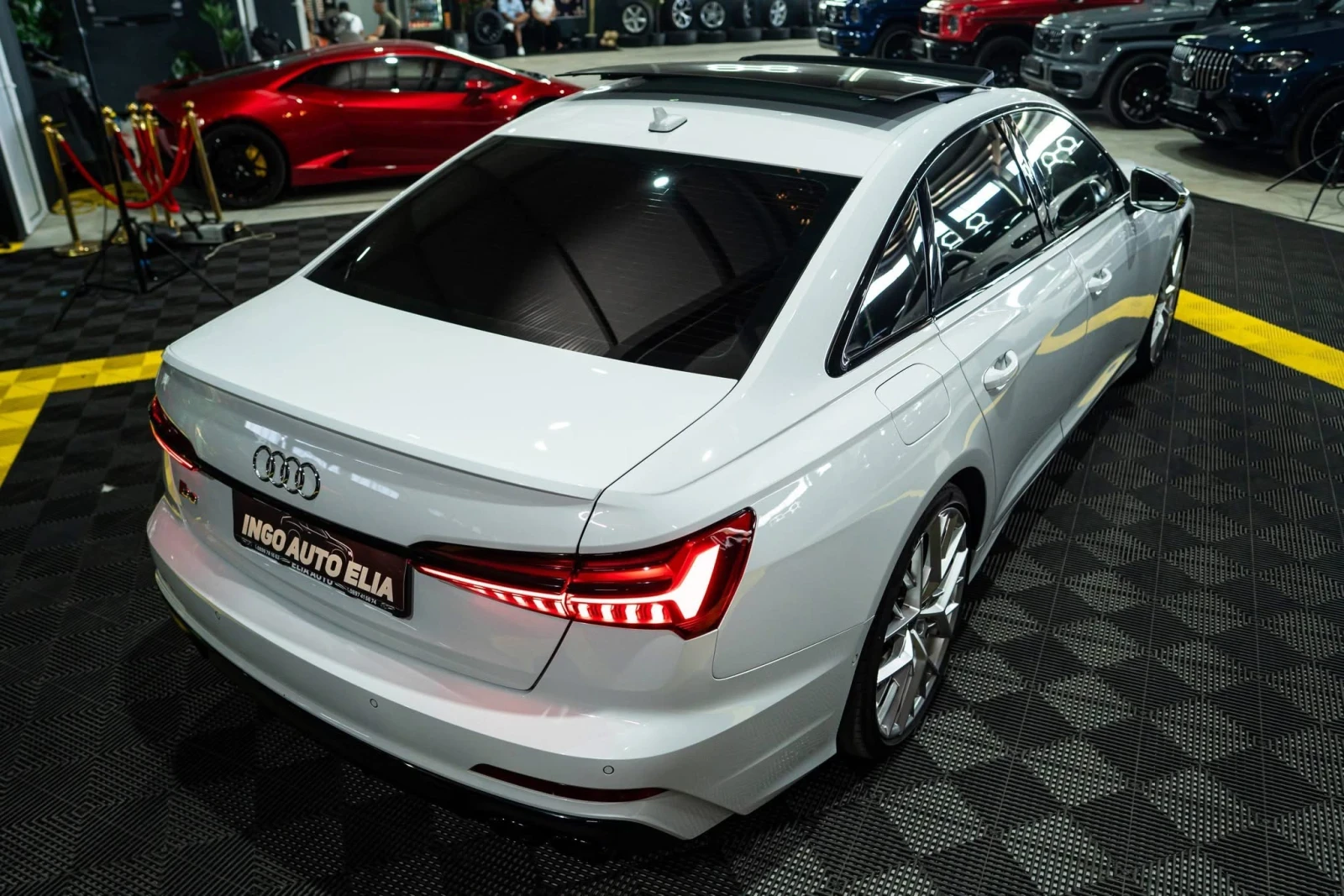 Audi S6 MATRIX QUATTRO CARBON B&O HUD ЛИЗИНГ 100%, снимка 10 - Автомобили и джипове - 55277371