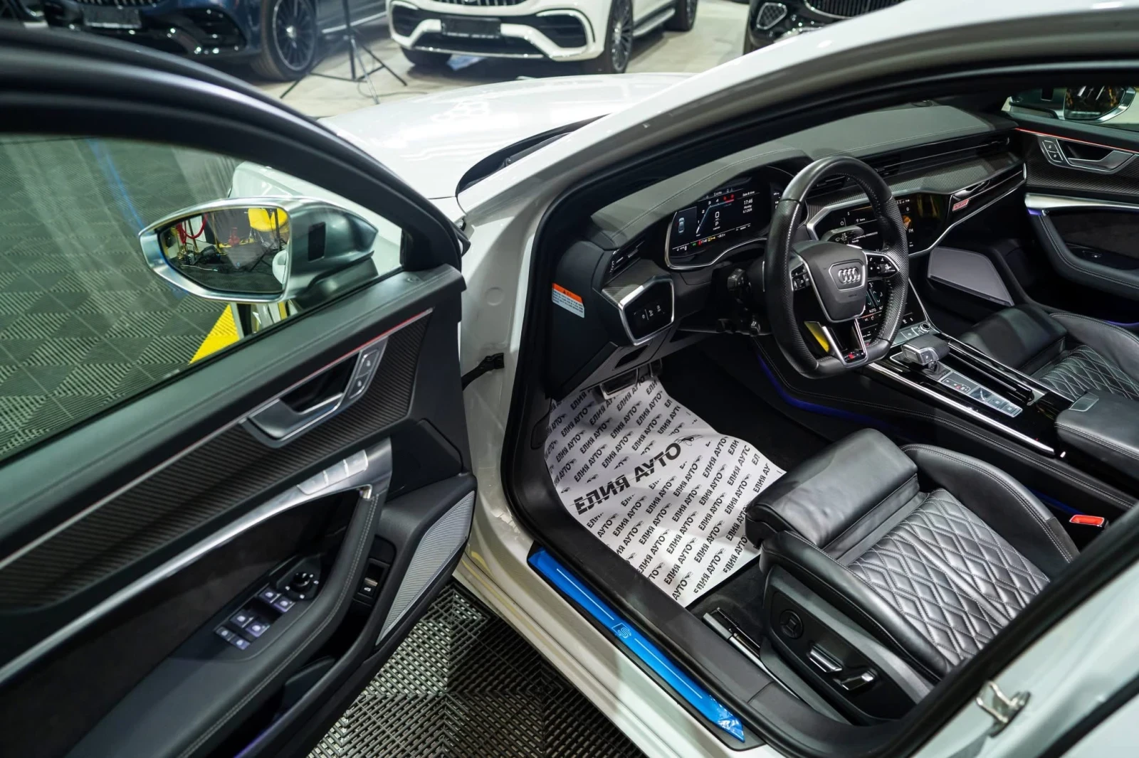 Audi S6 MATRIX QUATTRO CARBON B&O HUD ЛИЗИНГ 100%, снимка 11 - Автомобили и джипове - 55277371