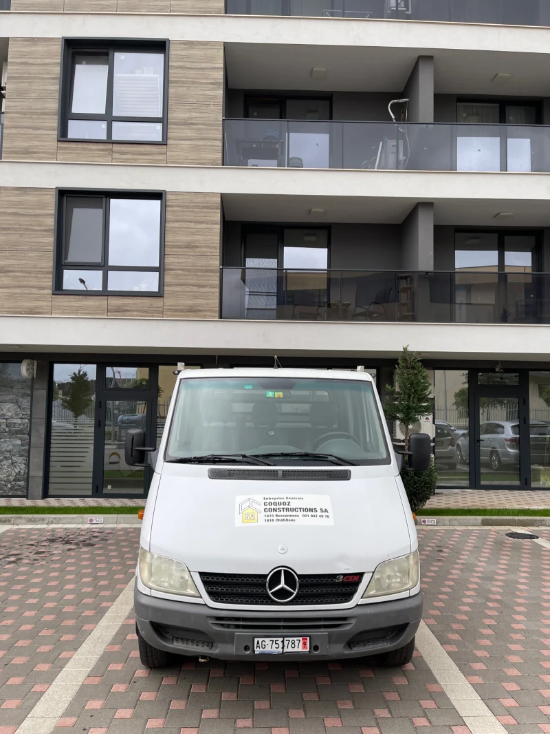 Mercedes-Benz 413 Sprinter 413 SWISS 3Странен САМОСВАЛ, снимка 3 - Бусове и автобуси - 47148114