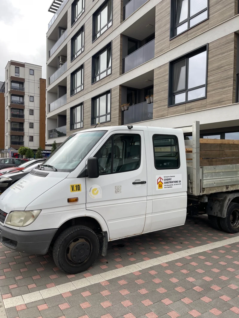 Mercedes-Benz 413 Sprinter 413 SWISS 3Странен САМОСВАЛ, снимка 2 - Бусове и автобуси - 47148114