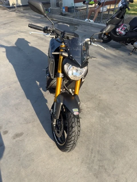 Yamaha Mt-09 Ohlins окачаваме 