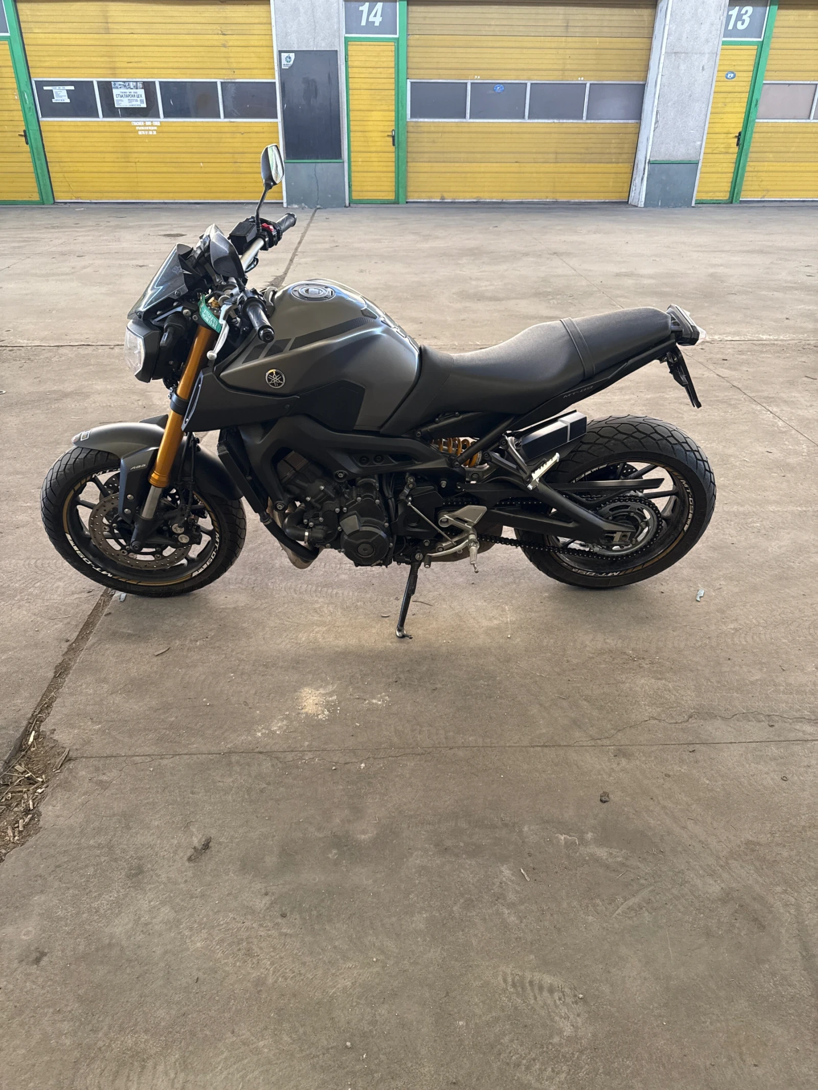 Yamaha Mt-09 Ohlins окачаваме 