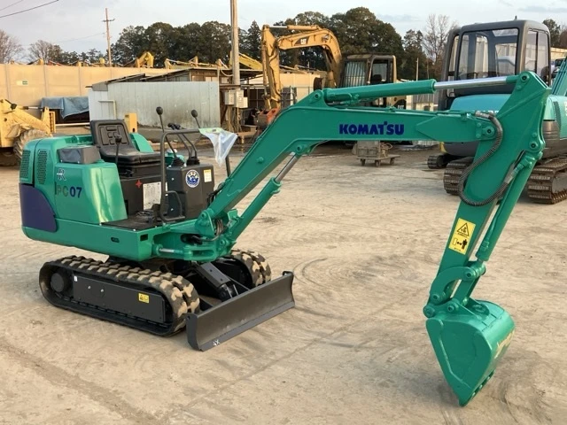 Багер Komatsu PC07-2 - ОЧАКВАН ВНОС 10.07.2026!!!, снимка 2 - Индустриална техника - 53965696