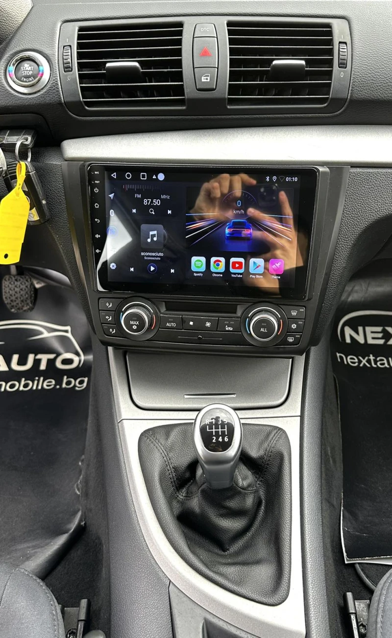 BMW 118 2.0D 143HP 167 000KM ANDROID EU5A, снимка 10 - Автомобили и джипове - 53500526