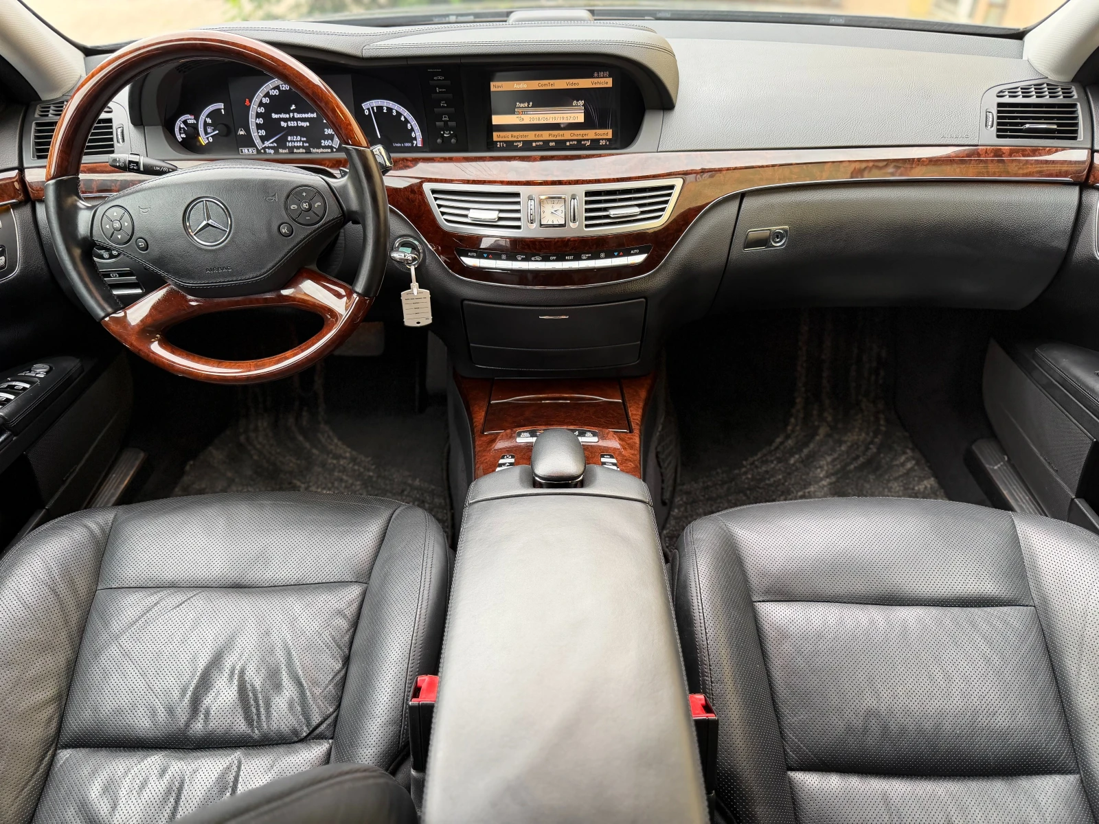 Mercedes-Benz S 500 S550L Япония 161000км задно предаване, снимка 10 - Автомобили и джипове - 54749509