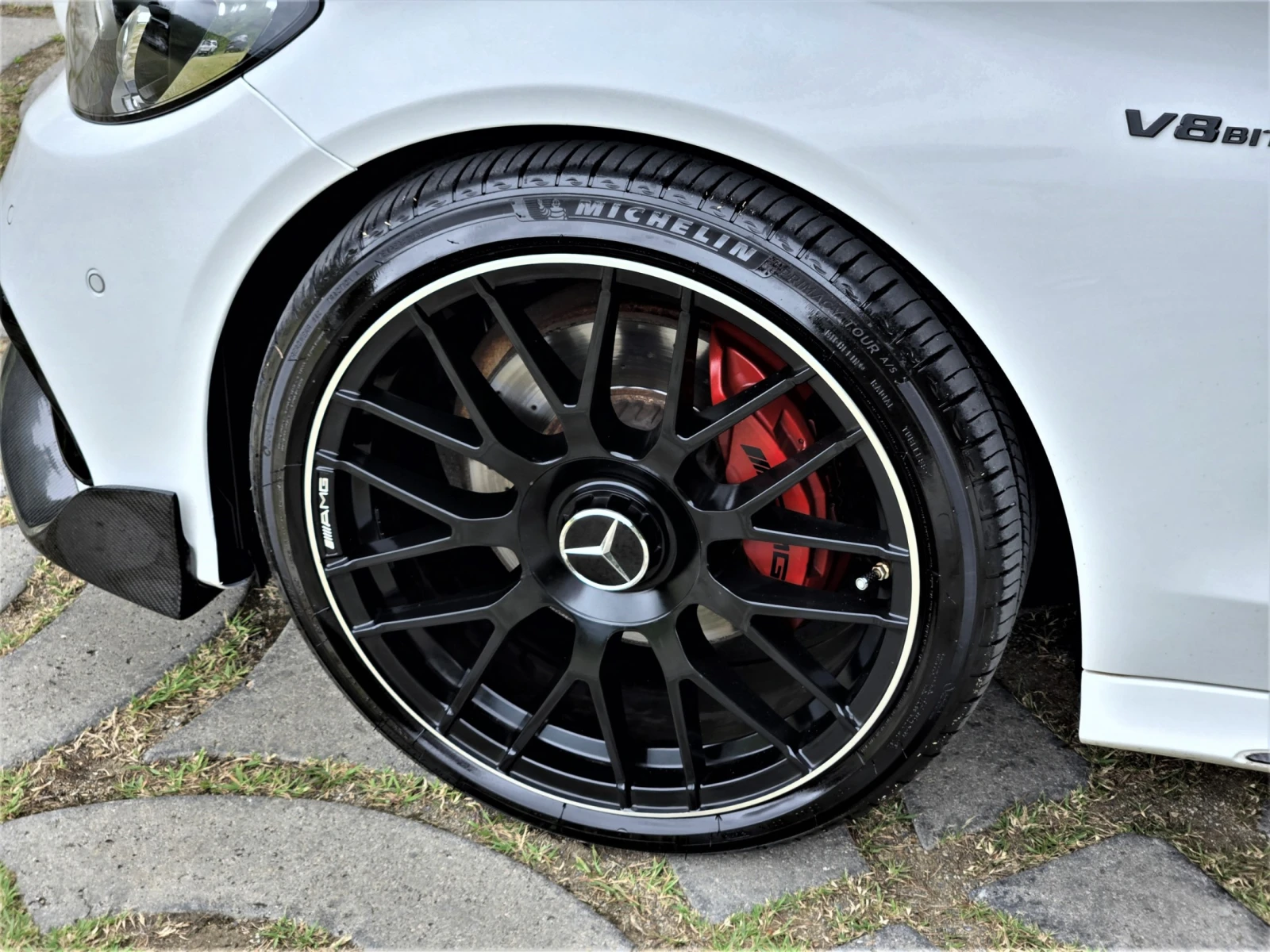 Mercedes-Benz C 200 AMG 63 CONV* HUD* EXHAUST TUNE* F1* CARBON* КРАЙНА, снимка 6 - Автомобили и джипове - 55091853
