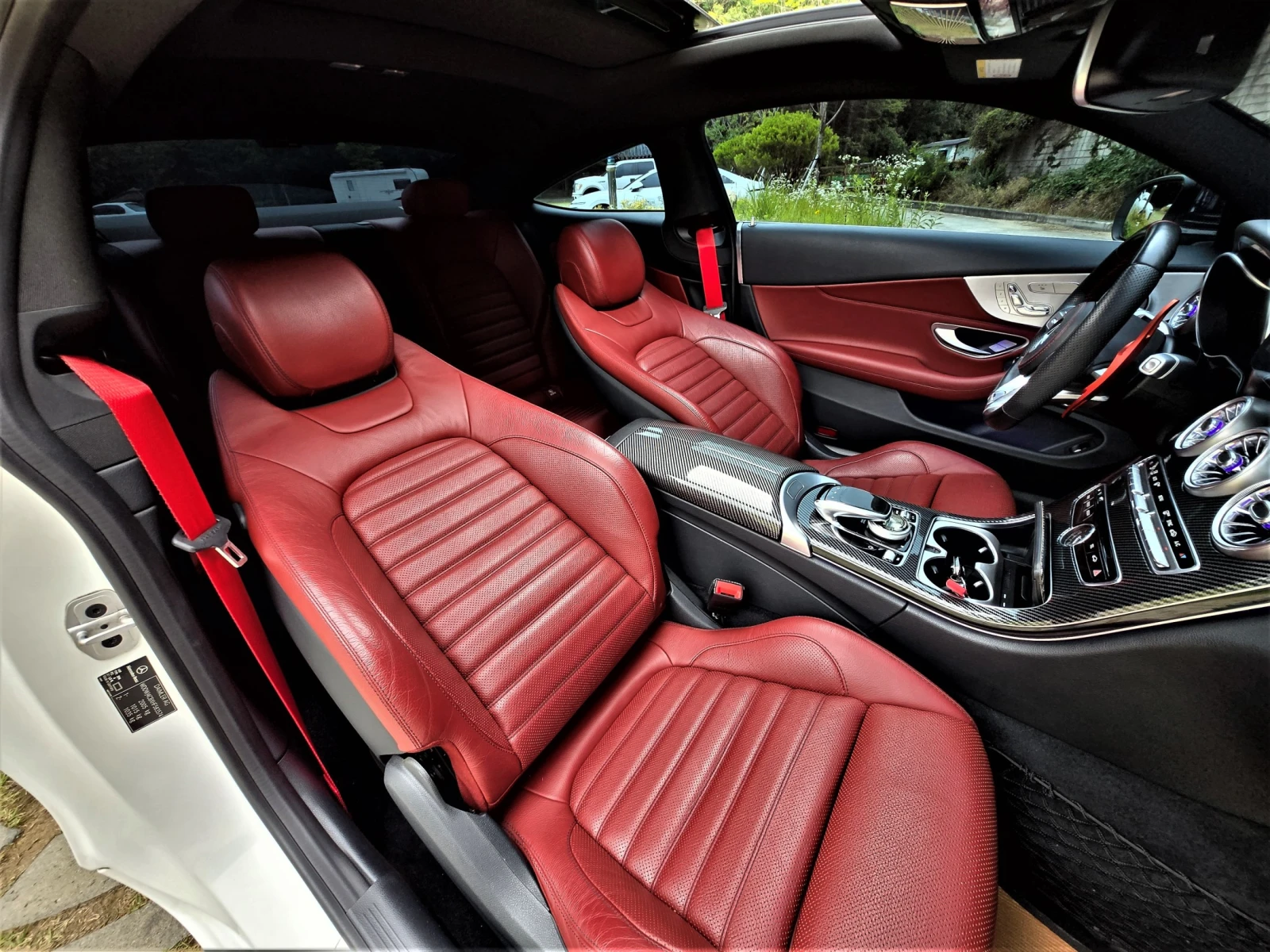 Mercedes-Benz C 200 AMG 63 CONV* HUD* EXHAUST TUNE* F1* CARBON* КРАЙНА, снимка 11 - Автомобили и джипове - 55091853