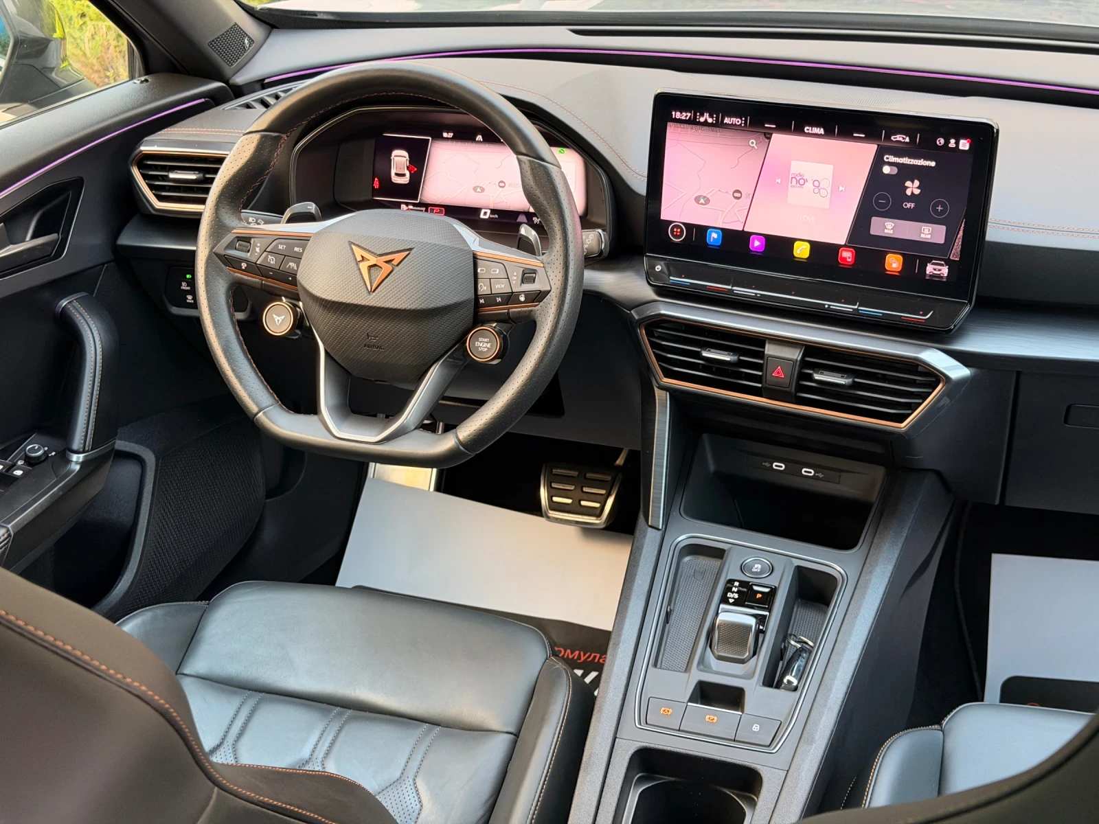 Cupra Formentor VZ-BEATS-MEMORY-DISTR-NARDO-CARPLAY-PODGREV-KEYLES, снимка 12 - Автомобили и джипове - 56060547