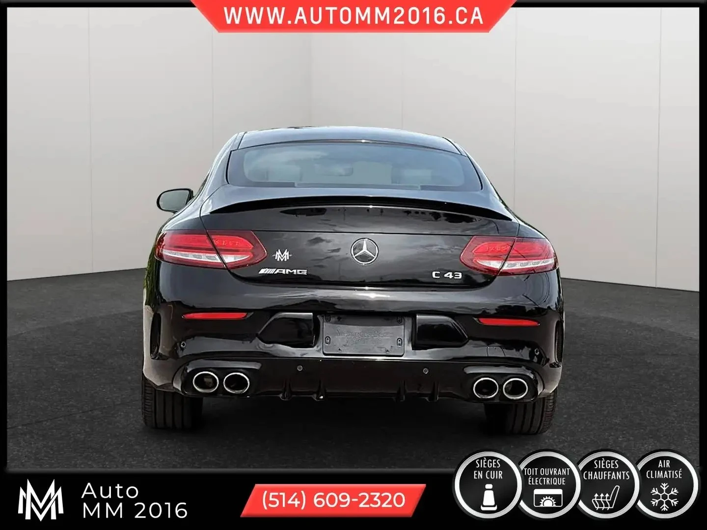 Mercedes-Benz C 43 AMG 4MATIC COUPE Цена до България & АвтоКредит, снимка 4 - Автомобили и джипове - 56145877