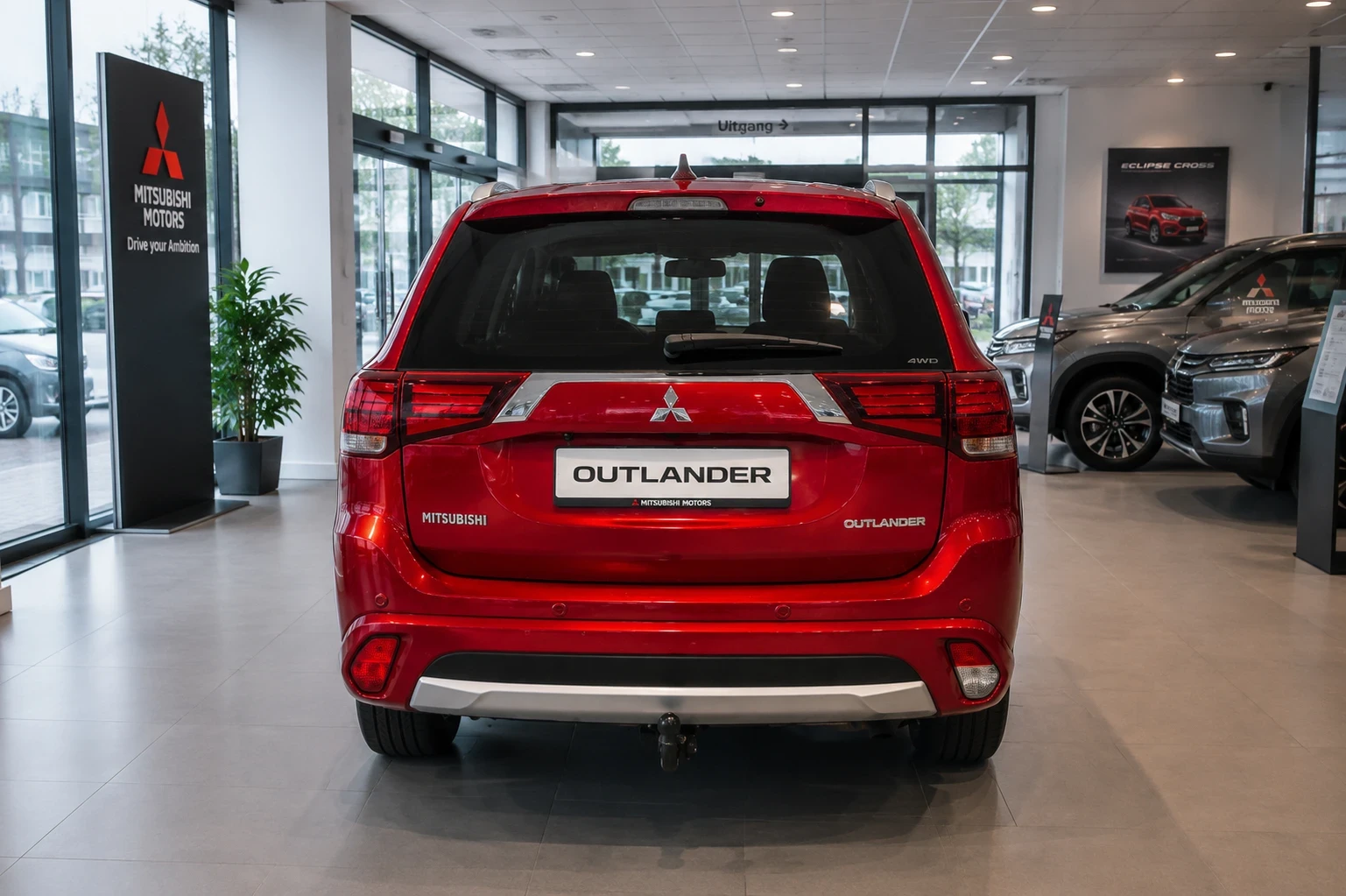 Mitsubishi Outlander DIAMOND PHEV, Уникален, снимка 2 - Автомобили и джипове - 55317949