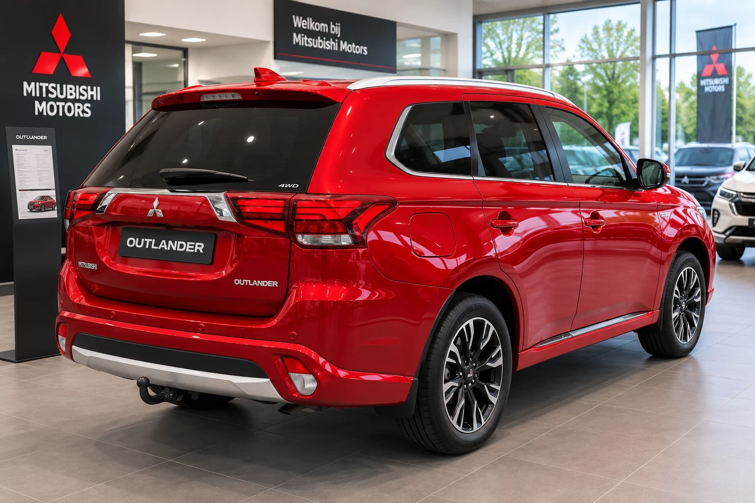 Mitsubishi Outlander DIAMOND PHEV, Уникален, снимка 3 - Автомобили и джипове - 55317949
