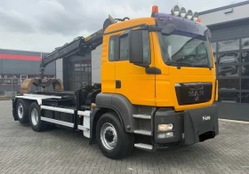 Man 26.361 MAN TGS 26.360 6x4 H-4BL Container system Palfinge | Mobile.bg    2