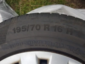 Гуми с джанти Continental 195/70R16, снимка 2 - Гуми и джанти - 44372756