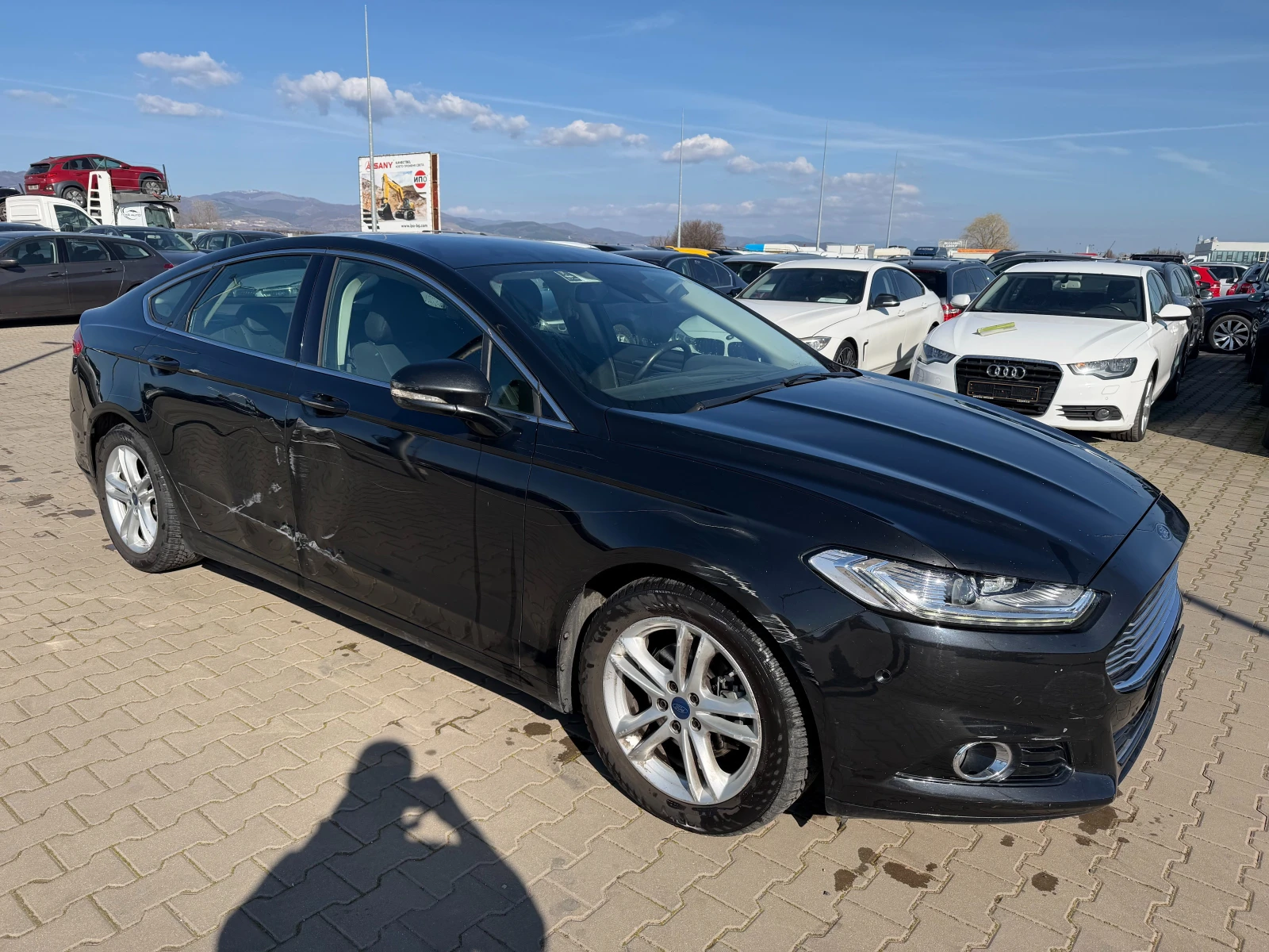 Ford Mondeo 2.0TDCI AVTOMAT/NAVI/KAMERA/KOJA EURO 6, снимка 4 - Автомобили и джипове - 53828833