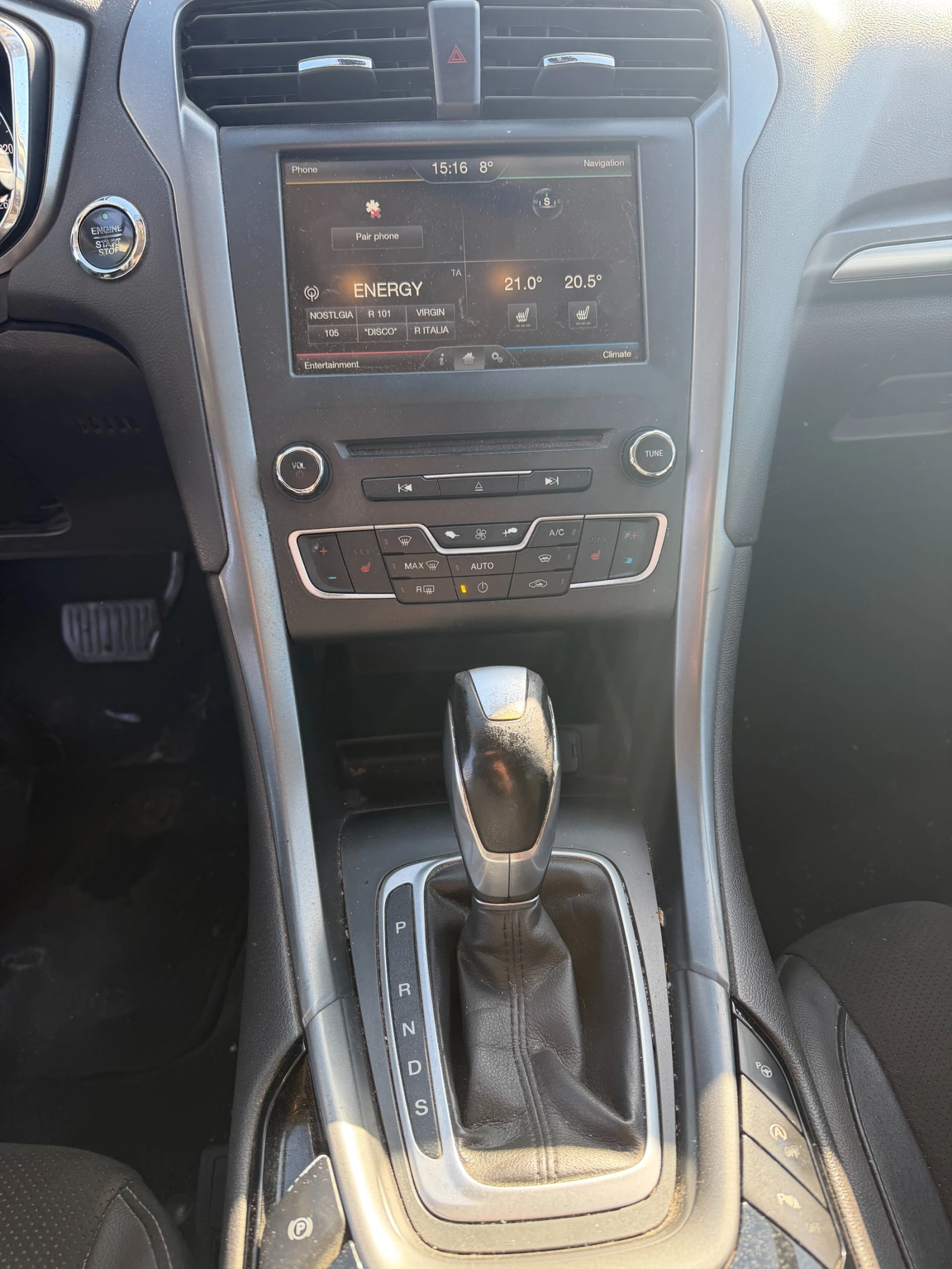 Ford Mondeo 2.0TDCI AVTOMAT/NAVI/KAMERA/KOJA EURO 6, снимка 13 - Автомобили и джипове - 53828833