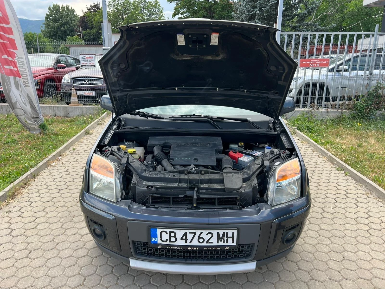 Ford Fusion 1.4i/ГАЗ, снимка 16 - Автомобили и джипове - 55012765