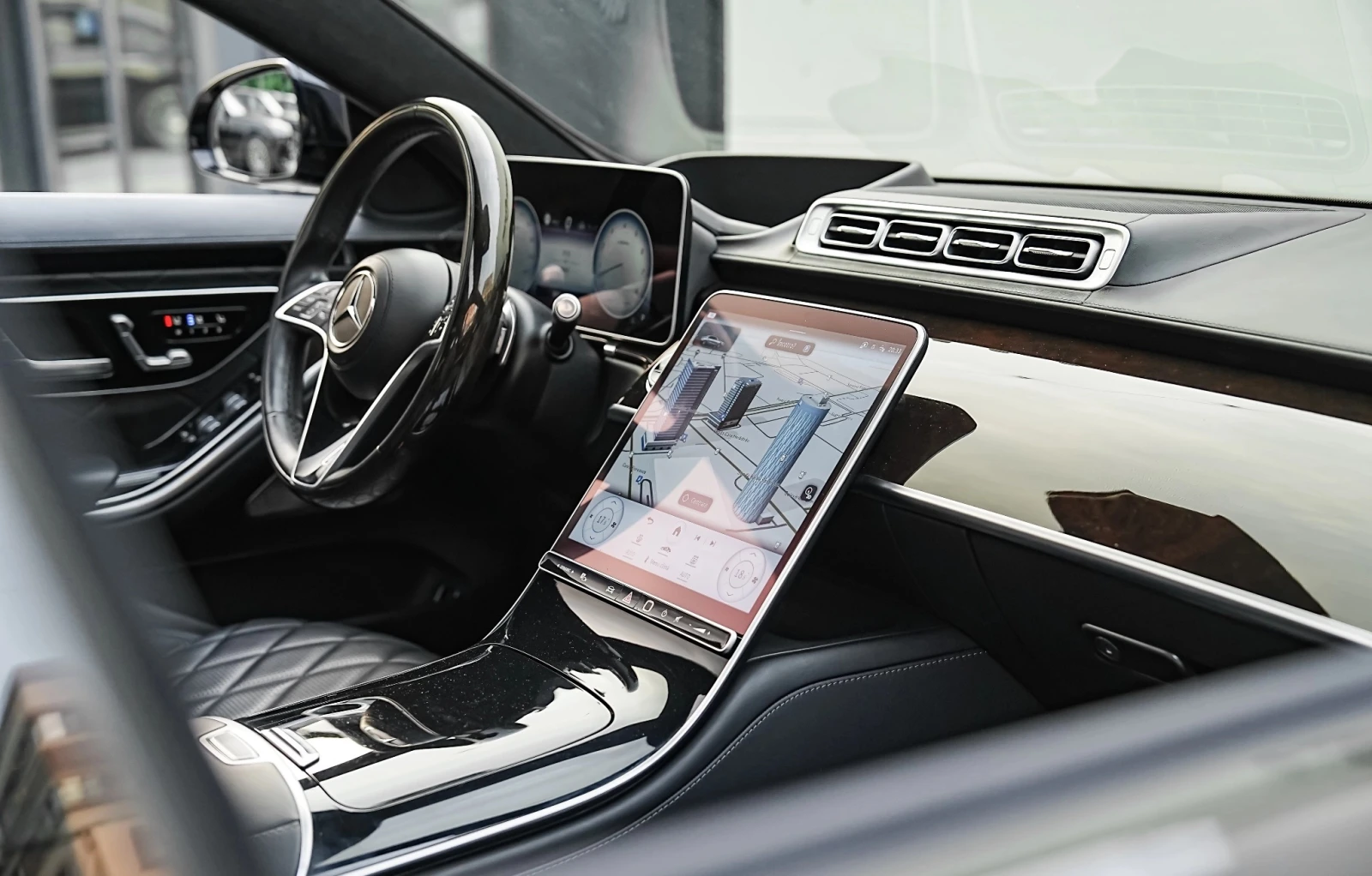 Mercedes-Benz S 450 d LONG AMG-LINE 4MATIC , снимка 14 - Автомобили и джипове - 55294541