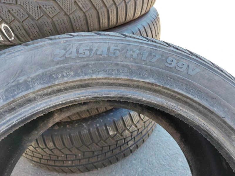 Гуми Зимни 245/45R17, снимка 8 - Гуми и джанти - 35992211