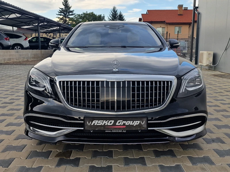 Mercedes-Benz Maybach S560/L/TVx3/HEAD/ВАКУМ/KEYLES/BURMEST/NIGHT/PANO/L, снимка 3 - Автомобили и джипове - 46967566