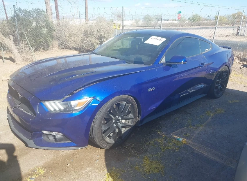 Ford Mustang GT 5.0 Обдух* Кожа* Голямата Навигация* Ambient*  - изображение 3