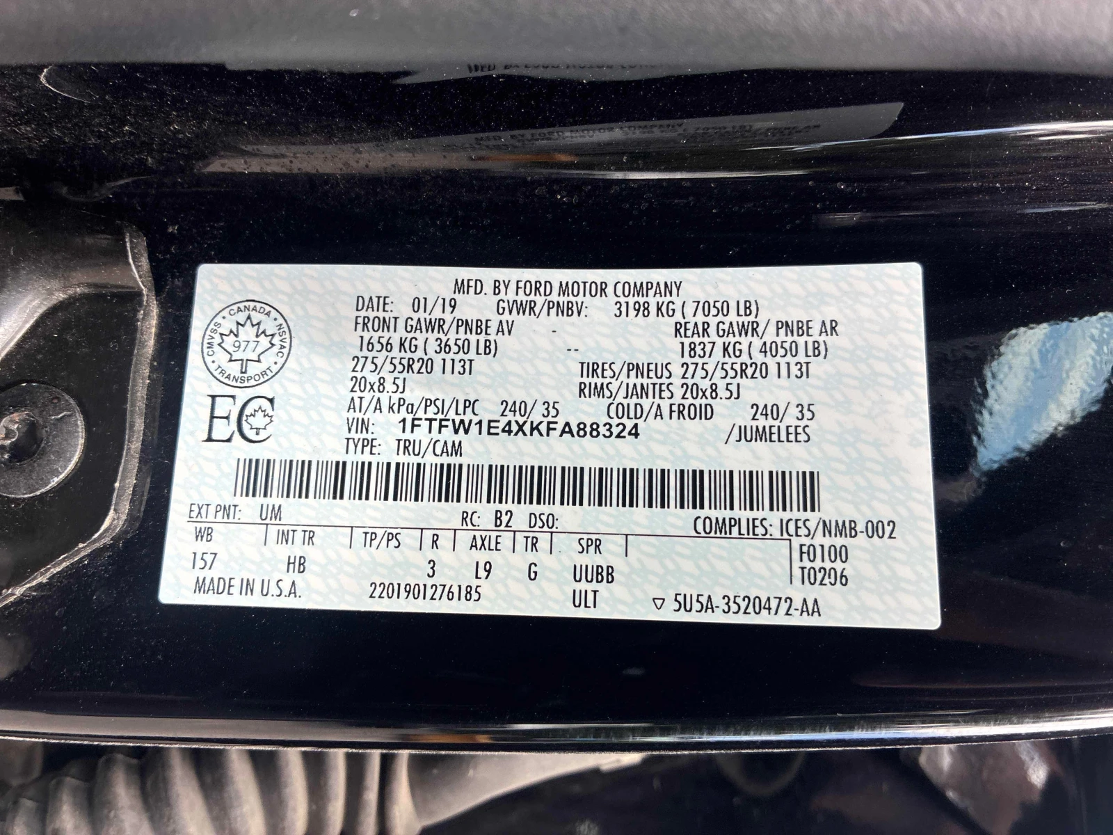 Ford F150 * LARIAT 4WD SuperCrew 5.5' Box * CARFAX * ЦЕН, снимка 14 - Автомобили и джипове - 55806811