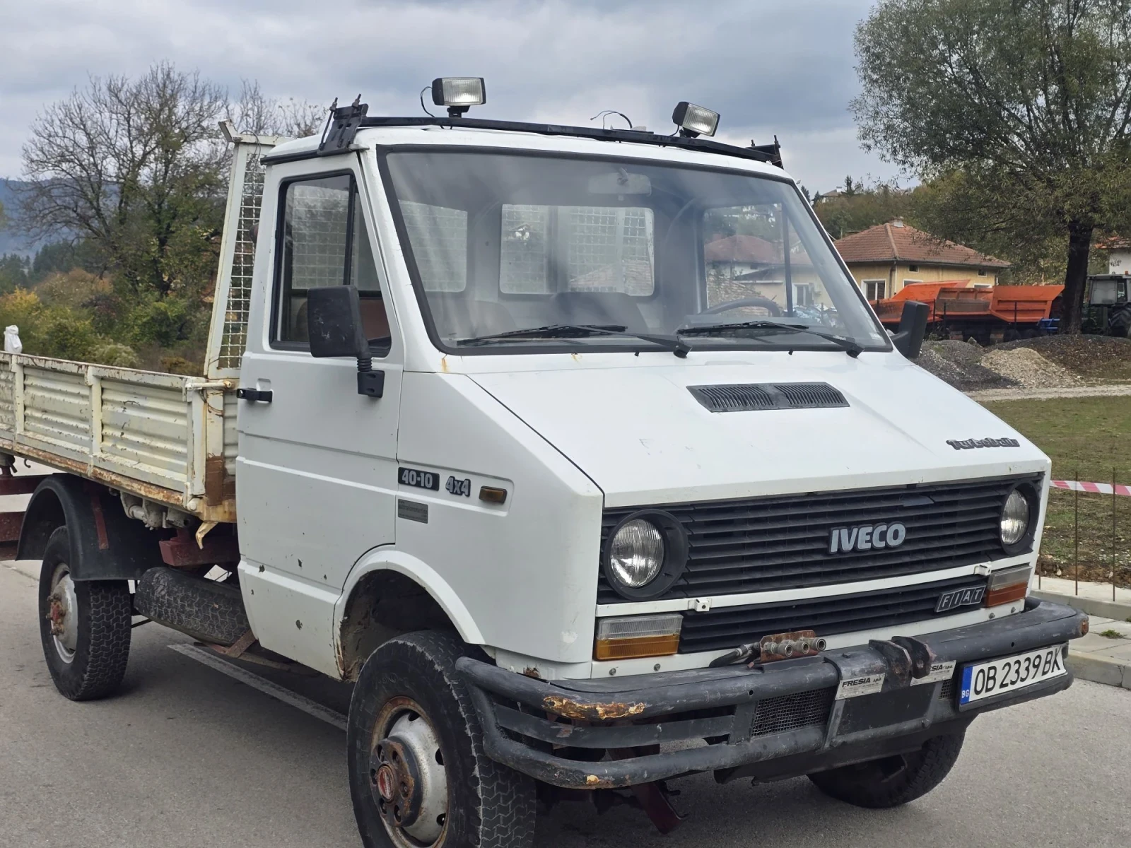 Iveco 4010 Снегорин 4х4 4x4 самосвал, снимка 3 - Бусове и автобуси - 56573385